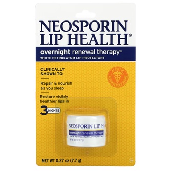 Protetor Labial Neosporin Original Lip Balm Tratamento Noturno | Shopee ...