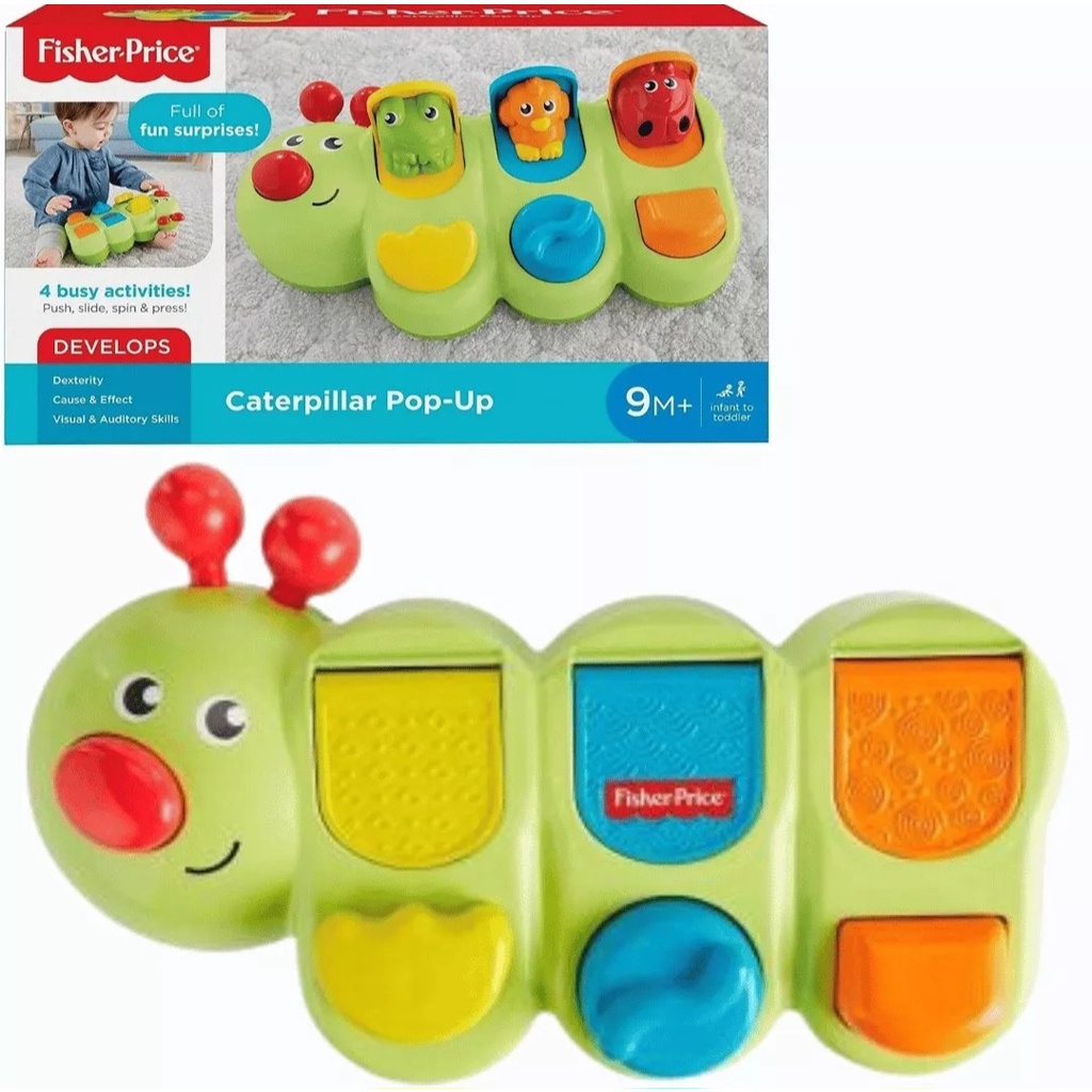 Brinquedo De Encaixar Borboleta 7 Peças Fisher-Price - DJD80