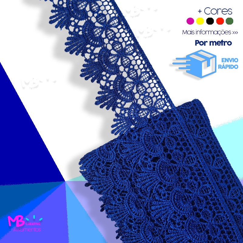 Renda Guipir CHL-631 -6cm – Por metro