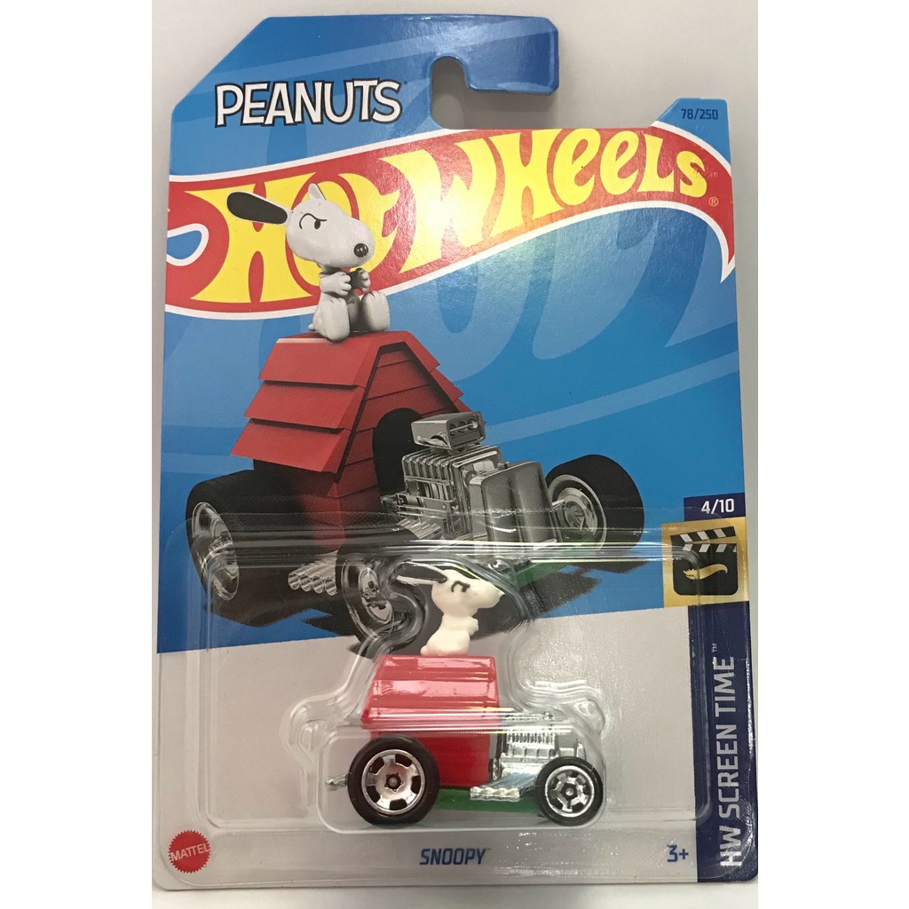 Hot Wheels Snoopy Peanuts Shopee Brasil