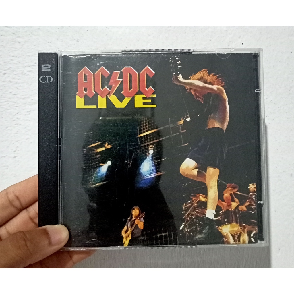 Cd Ac/dc - Live (duplo/importado/hard Rock/1992) | Shopee Brasil