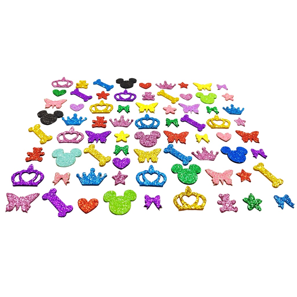 200 Lacinhos Pet Adesivos Eva Pets Shop