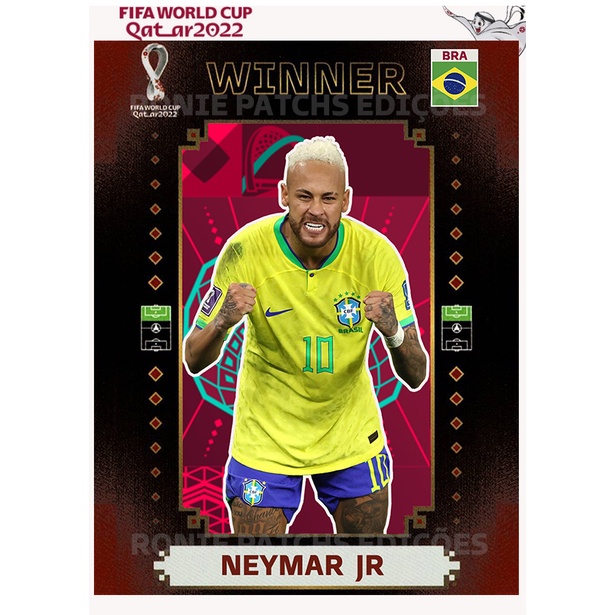 Figurinha Da Copa Do Mundo Catar 2022 Neymar Jr. R$ 49 MBAPPÉ 20-12-1998 em  R$ 87 sem juros - iFunny Brazil