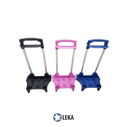 Carrinho 2 Hastes, C/Trava Para Mochila Escolar