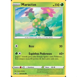 Cartas Pokemon Planta (Escolha Livre) - C