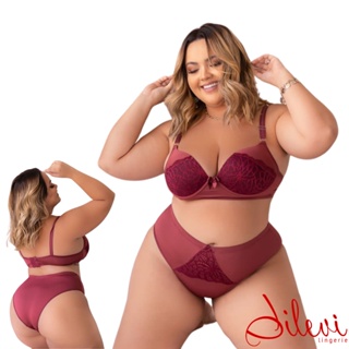 CONJUNTO LINGERIE PLUS SIZE - Conjunto Lingerie Reforçado