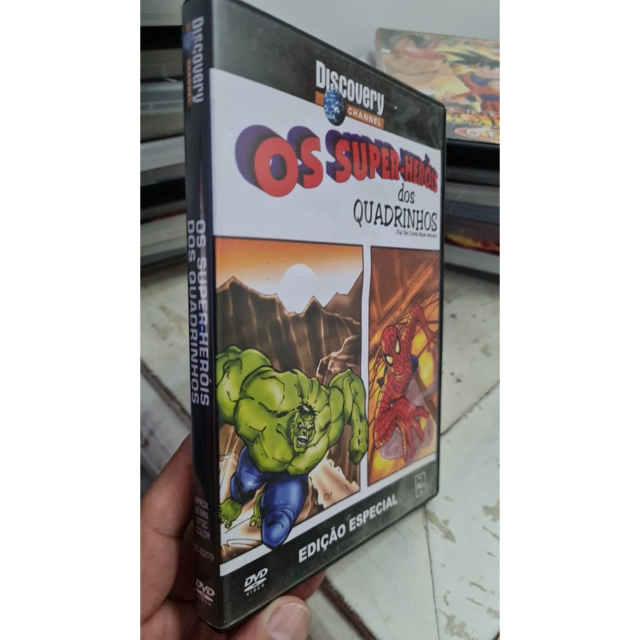マーベル　DC DVD Dvd filme Super Heróis Comics Marvel DC aventura -Sucessos do