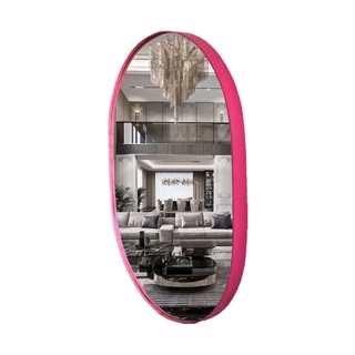 Espelho Oval 60x47 Decorativo Lavabo/Quarto