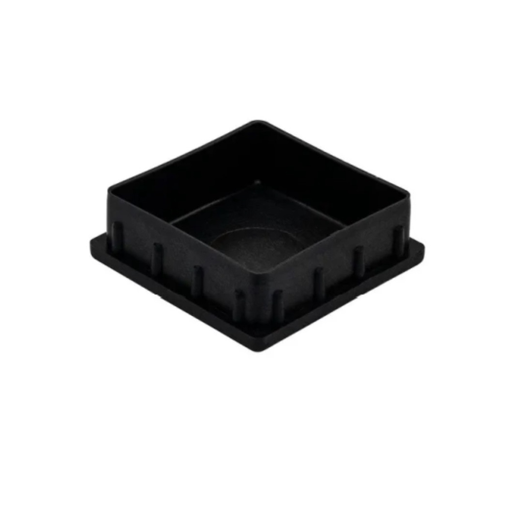 Tampa Ponteira Interna Embutir Metalon 40mm X 40 mm KIT 10 PEÇAS