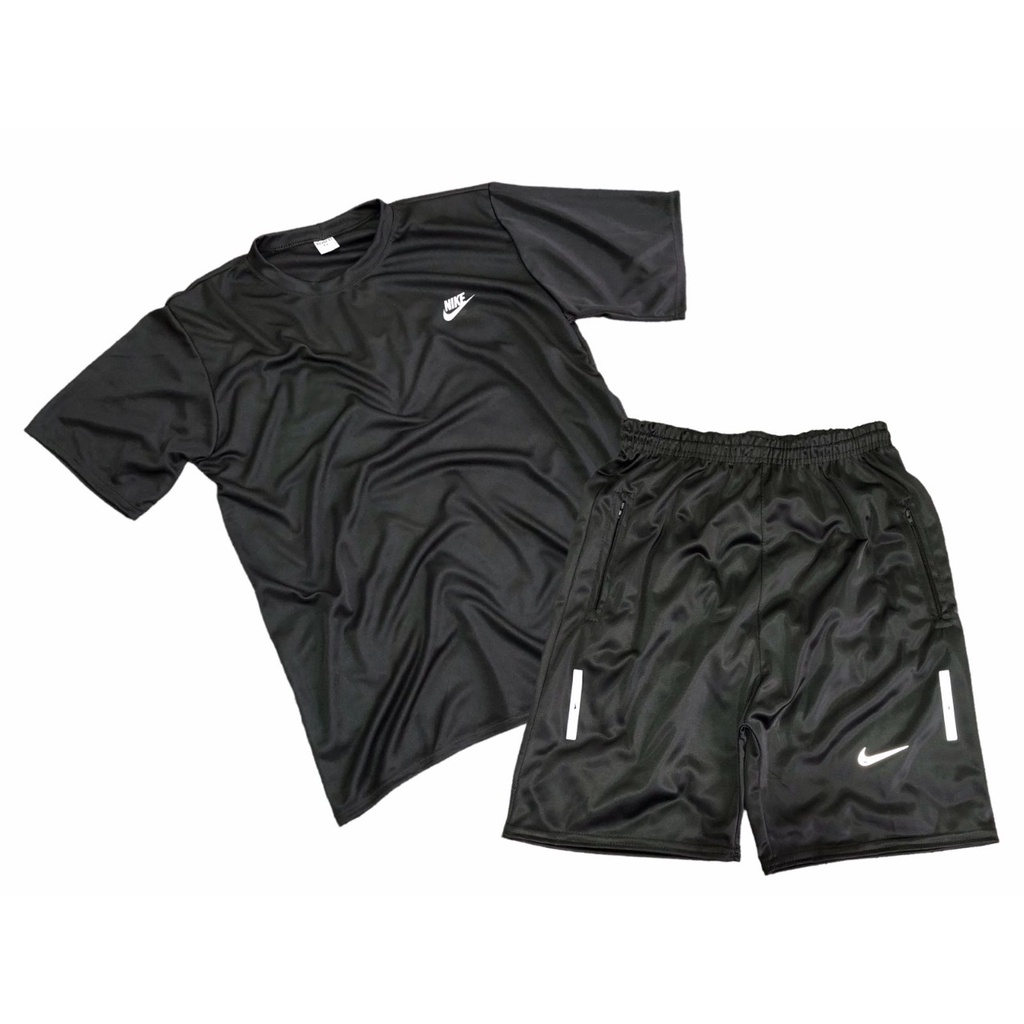 Camiseta e Bermuda Conjunto Sport Refletivo Tecido Frio - Dry Fit - Coleção  Pronta entrega.