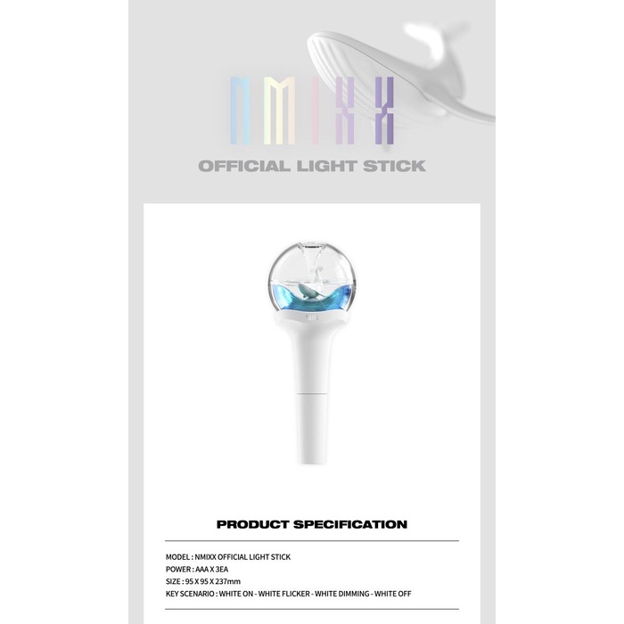 NMIXX - Official Light Stick (lightstick) | Shopee Brasil