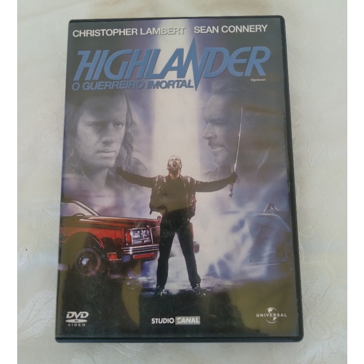 DVD HIGHLANDER - O GUERREIRO IMORTAL | Shopee Brasil