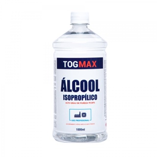 Álcool Isopropílico 99,80% Puro Isopropanol Limpeza Eletrônica Placas Para Retirar Bolhas Resinas 1 Litro
