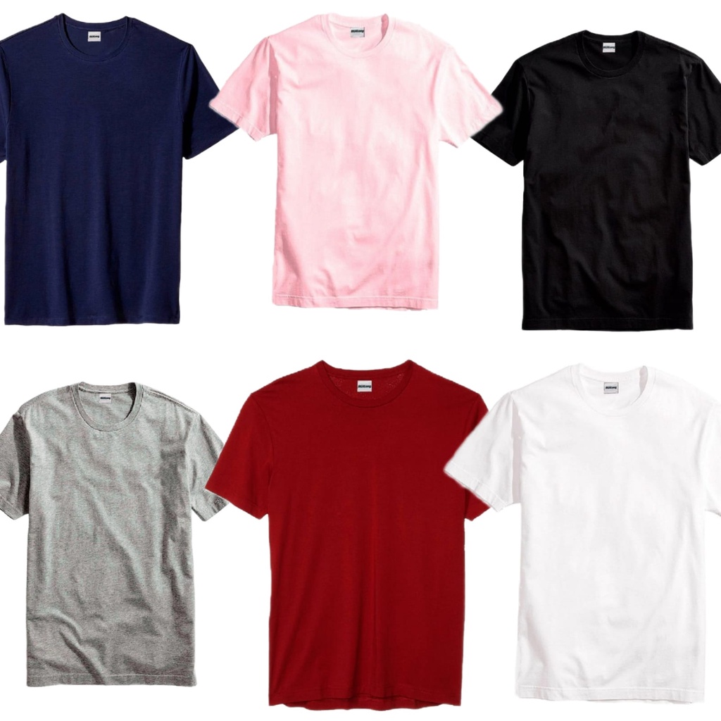Camiseta Rosa Lisa 100% Algodão Masculina - Atacado de Camisetas