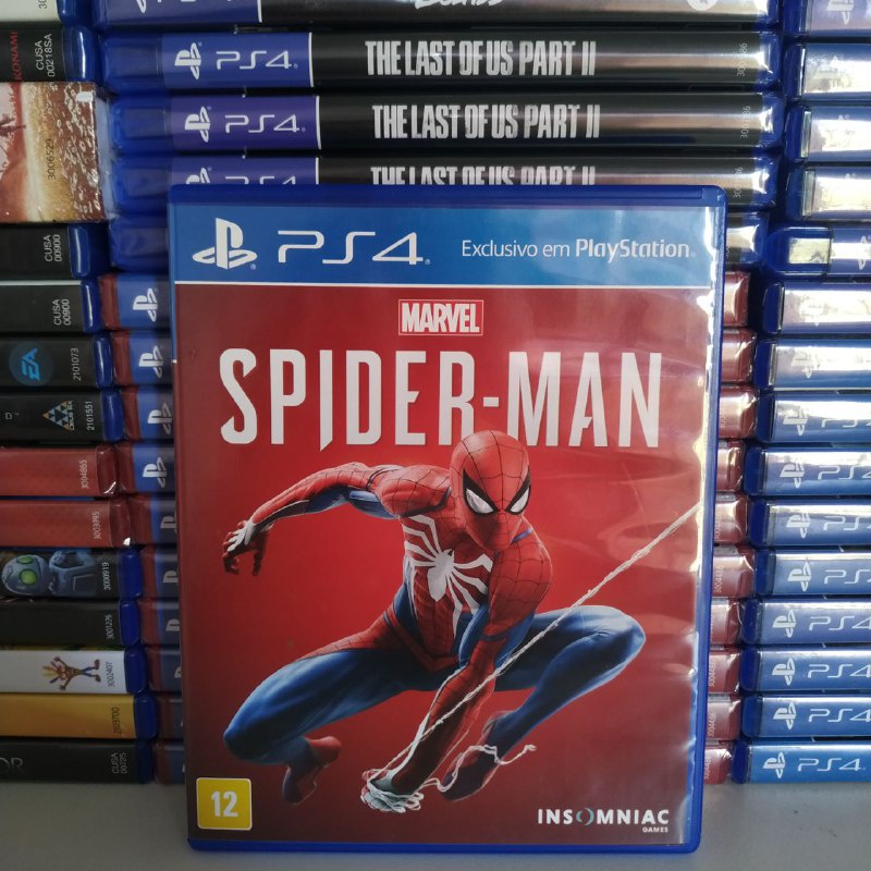 Jogo Spíder Man P_S_4 Mídia Física