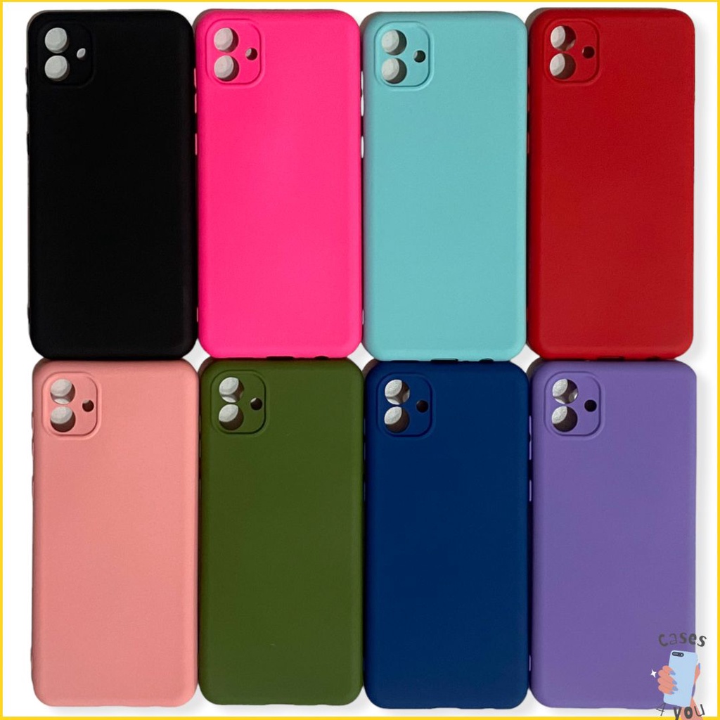 Capa Case Capinha Samsung Galaxy A A S A E A Core A Silicone Aveludada Protetora