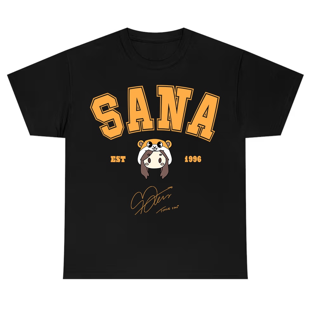 TWICE SANA Tシャツ Camiseta T-shirt Unissex Algodão Sana Twice Kpop | Shopee Brasil
