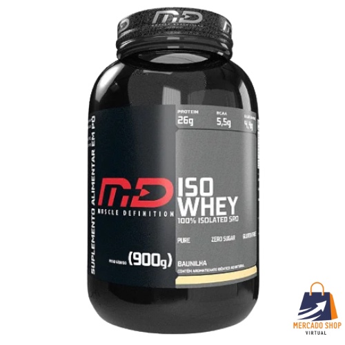 ISO WHEY MD – Proteina Isolada 900G