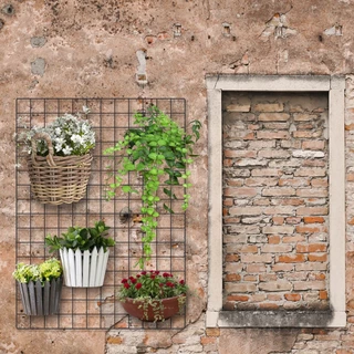 Tela Organizador de Plantas para sua Parede no Jardim Sala ou Terraço 60cm x 80cm
