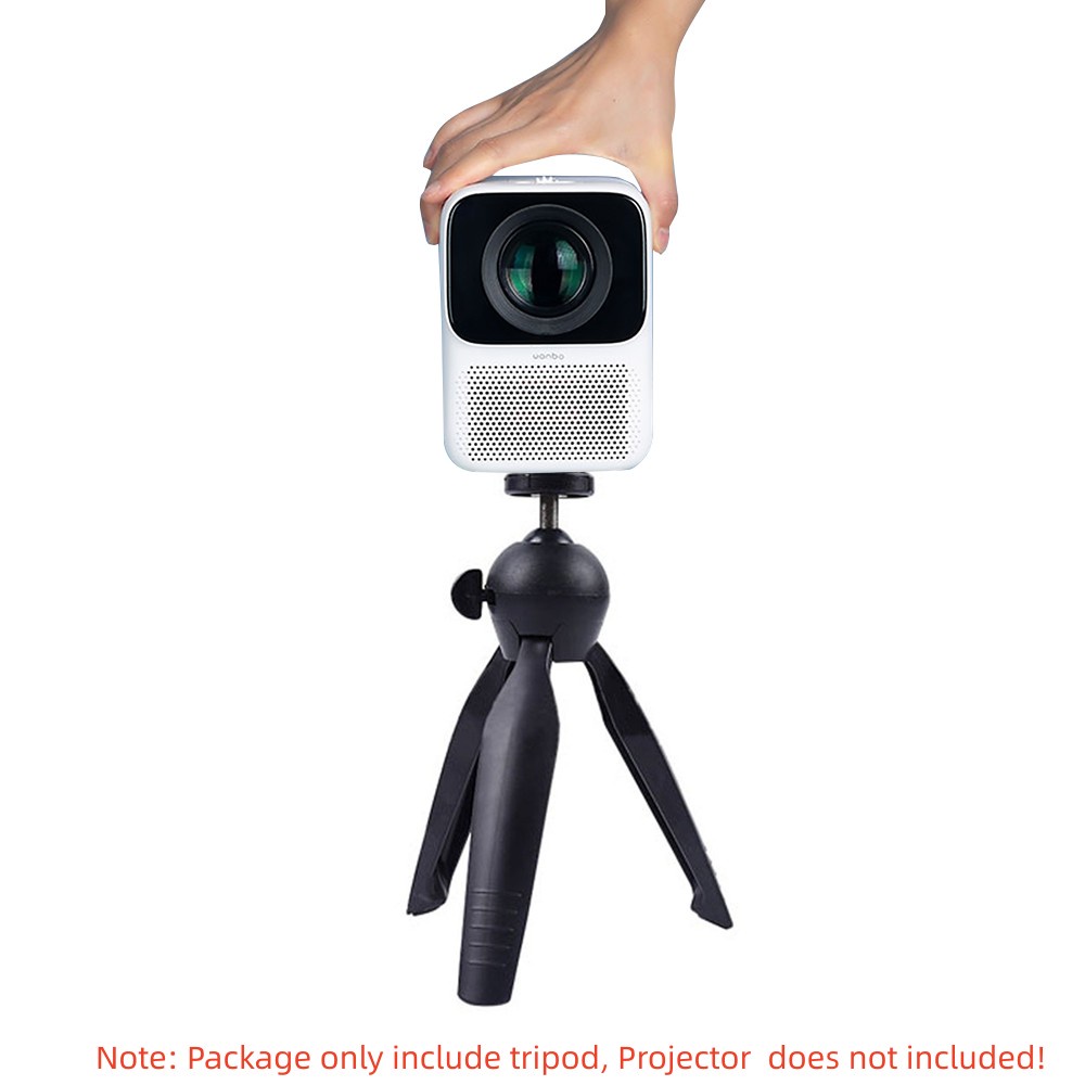 mini Tripé Wanbo Mesa Tampo Com Suporte 360 ° Ballhead Ajustável Para Projetor/Smartphones/Compact DLSR/Webcam Câmera