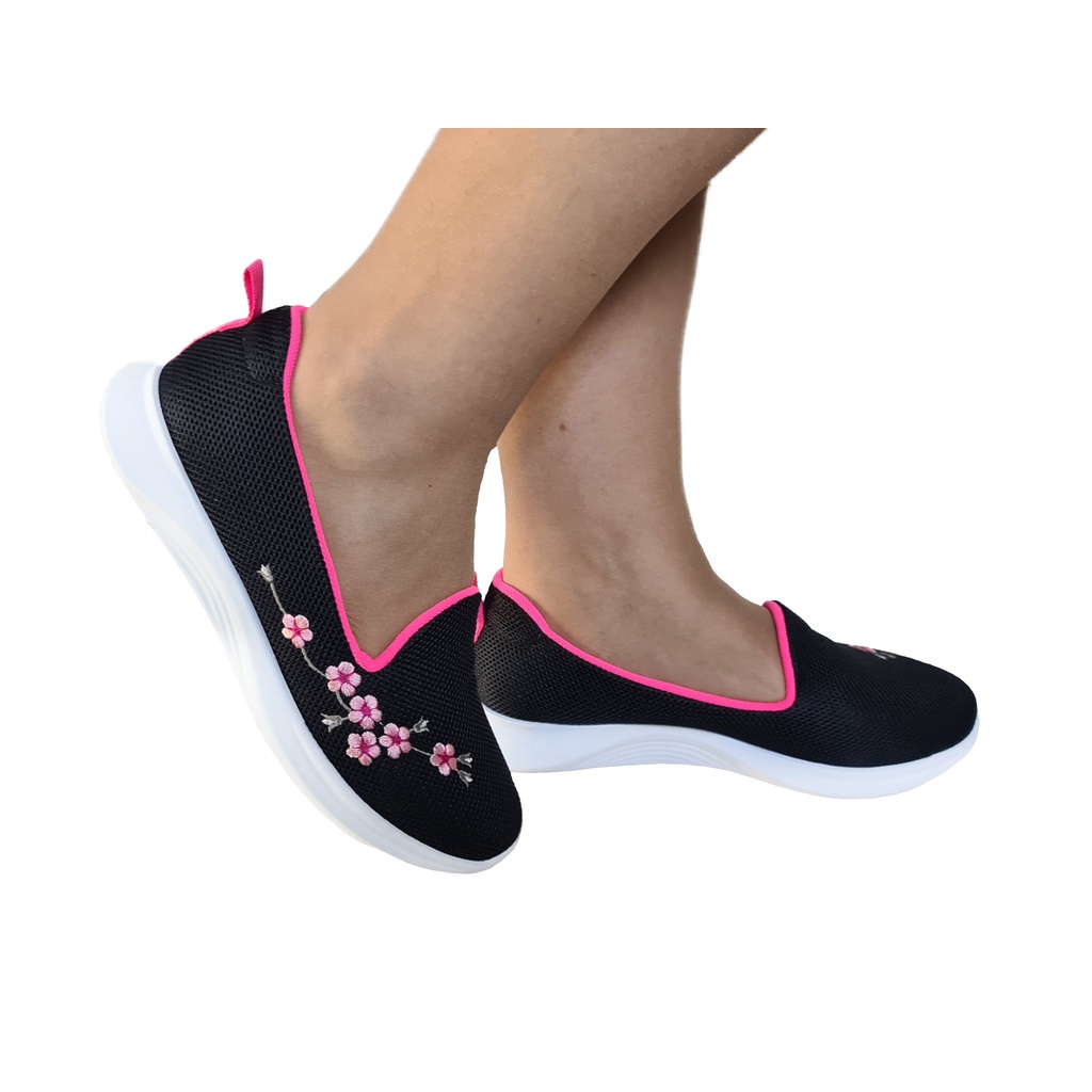 Tênis Feminino Calce Fácil Sem cadarço Slip On Confort Jaques Couto Shoes