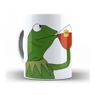 Caneca Caco Sapo Personalizada Com Nome + Caixa Xícara 325ML Cerâmica