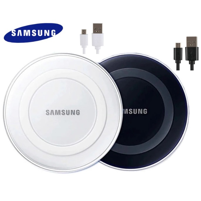 Carregador Sem Fio Samsung Rápido Original Universal Indução Magnética