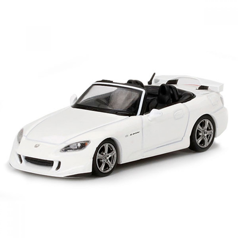 Mini GT MGT00349-R 349 1/64 Honda S2000 AP2 Tipo S Grand Prix Branco ...