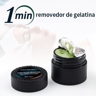NAGARAKU Profissional Removedor De Cola De Cílios Falsos Creme Fragência Geleia