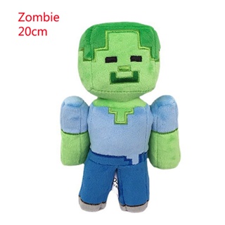 Lindo Boneco Pelúcia Minecraft Pelucia My World Grande Wolf Warden Steve  Creeper Boneca De Pano Brinquedo de Criança