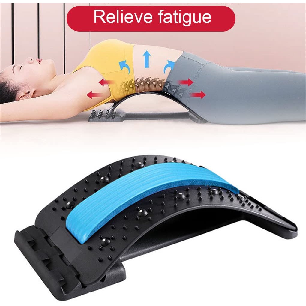 Massageador Alongador Ortopédico Para Lombar Alivio Dor Coluna ...