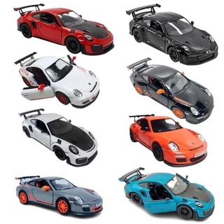 Miniatura carro Porsche 911 Gt2 Rs Metal 1:36 abre as portas