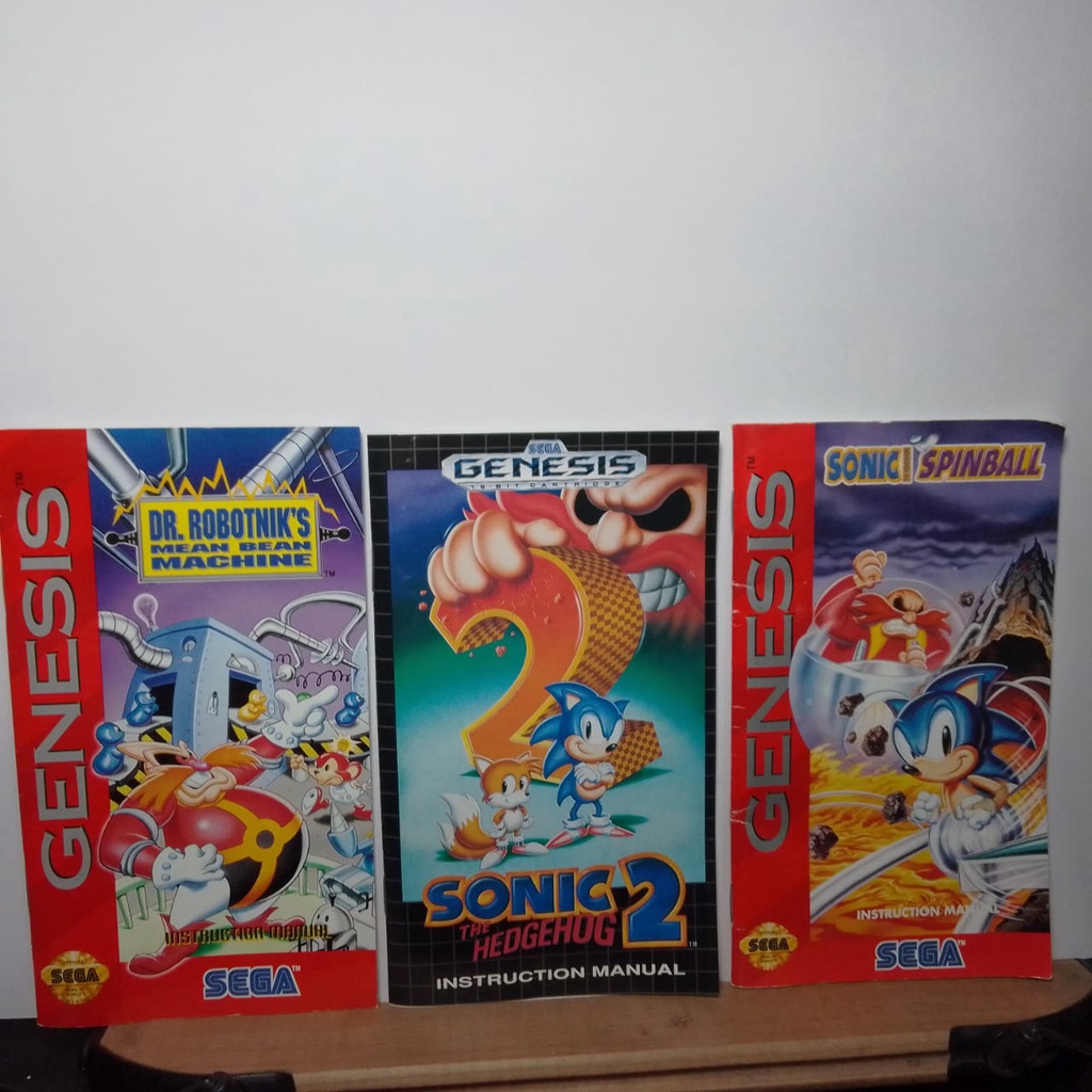 Sonic Spinball Mega Drive Original Completo variações | Shopee Brasil