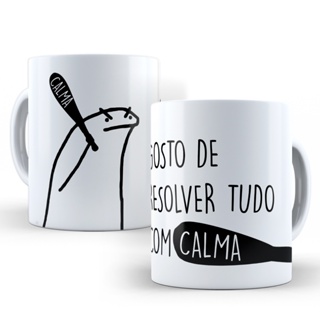 Caneca Namorados Frase Amor Love Flork Casal Meme Cerâmica 325ml - Pandika  - Canecas - Magazine Luiza