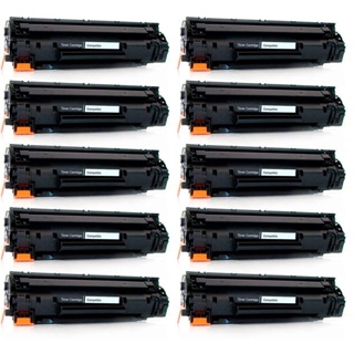 Kit 10 unidades Toner Compatível Universal HP CE285A CE278A CB435A CB436A