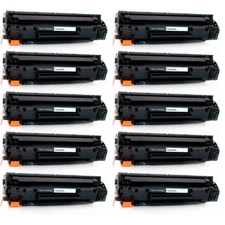Kit 10 unidades Toner Compatível Universal HP CE285A CE278A CB435A CB436A