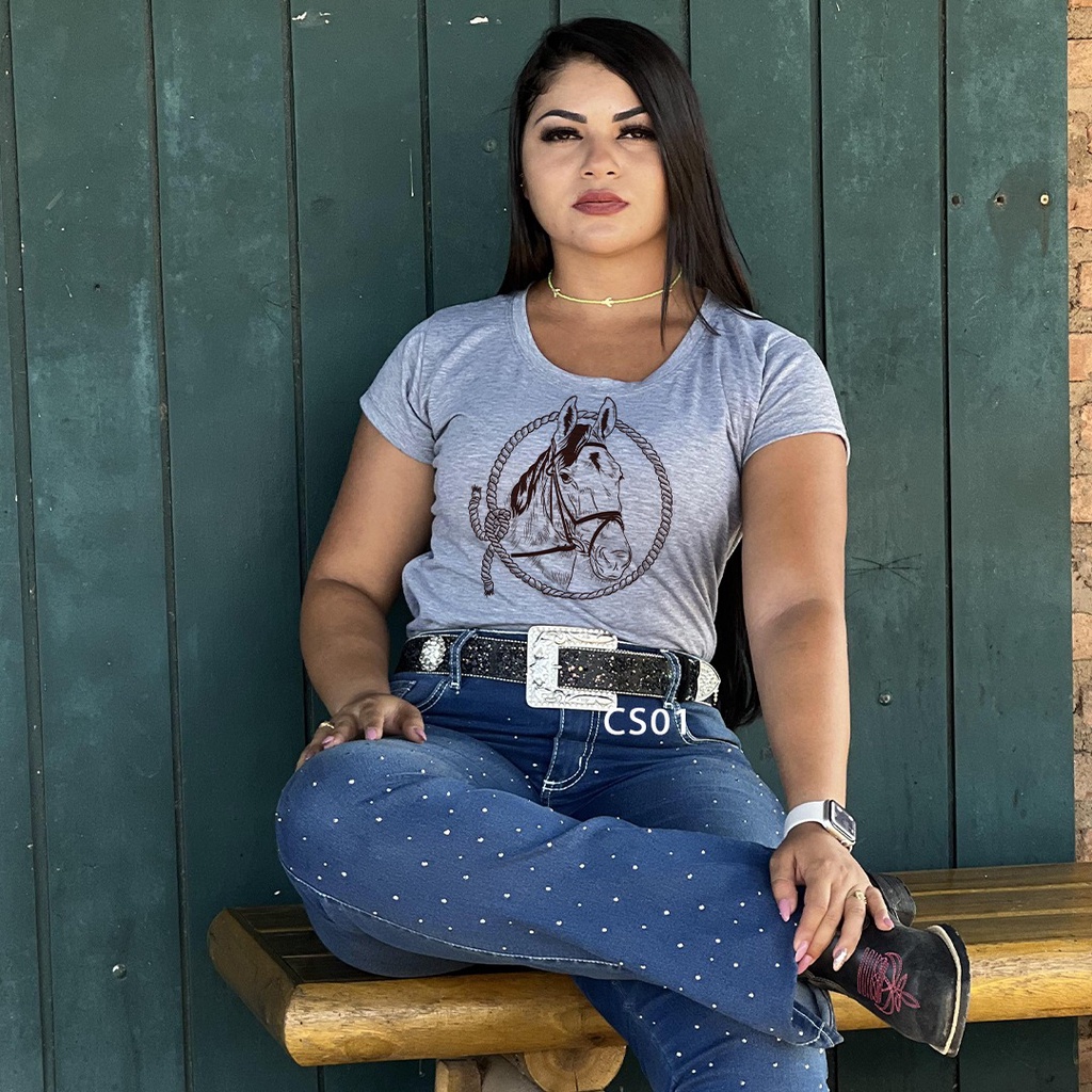 Look country store feminino plus size