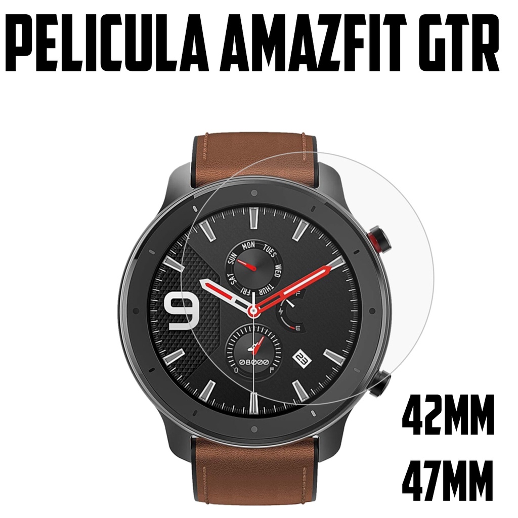 Película para Amazfit GTR 42MM e 47MM de vidro temperado Proteção de Tela