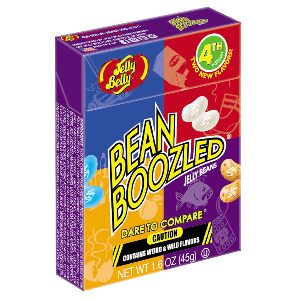 Jelly Belly Bean Boozled Desafio Sabores Estranhos 45g Shopee Brasil