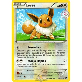 2 Cartas Pokemon Kit de Evoluções Sylveon Eevee Diversos Modelos Pronta  Entrega