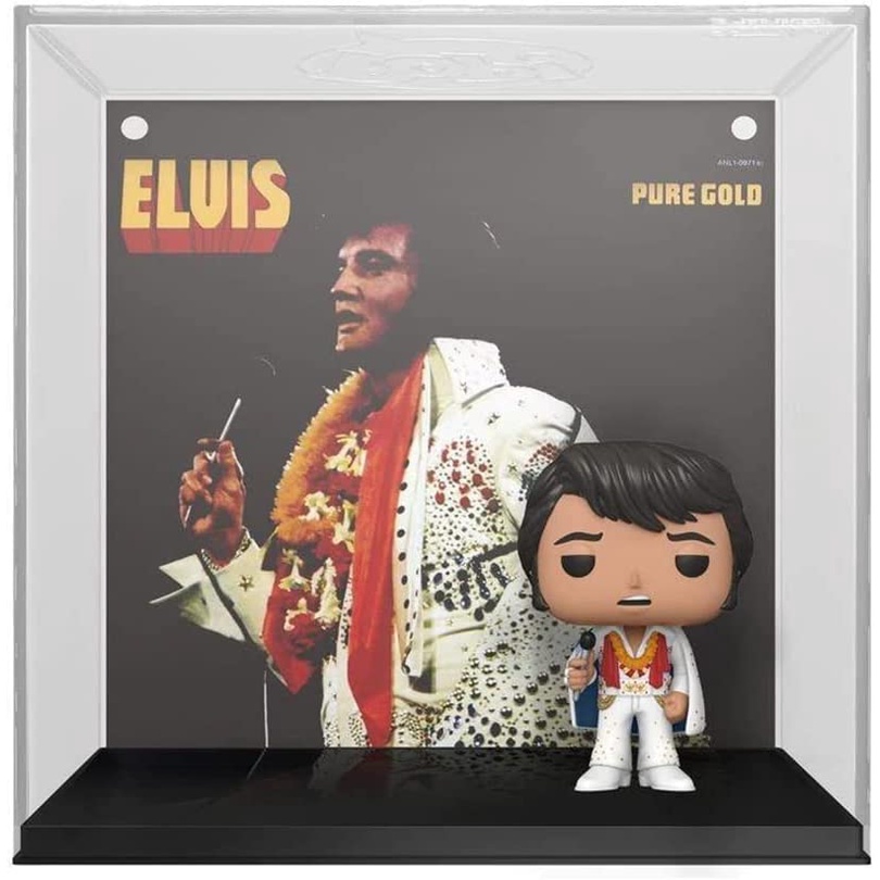 Funko Pop! Elvis Vinyl Figurine - Pure Gold with Hard Protector Case - Model FUN57277