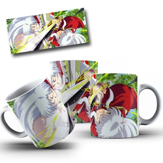 Caneca Fate Stay Night Faixa Personagens Anime 325ml Cerâmica