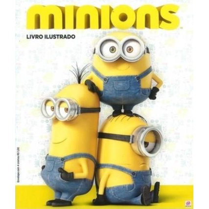 MINIONS - ÁLBUM DE FIGURINHAS COMPLETO | Shopee Brasil