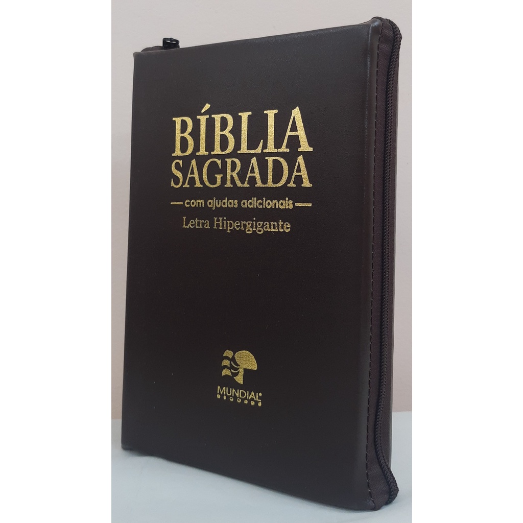 Biblia Sagrada Com Ajudas Adicionais Letra Hipergigante - Capa Com ...