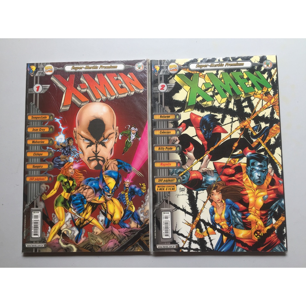 Super Heróis Premium - X-Men - 17 edições - Coleção Completa | Shopee Brasil