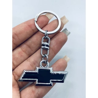 Chaveiro cromado preto