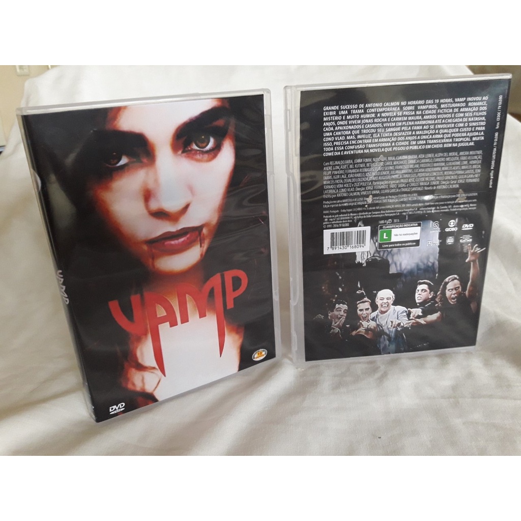 Dvd Box Novela Vamp - Raríssimo (10dvds) | Shopee Brasil
