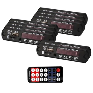 Kit 10 Placas Decodificadora Bluetooth 5.0 Usb Fm Aux Mini Sd