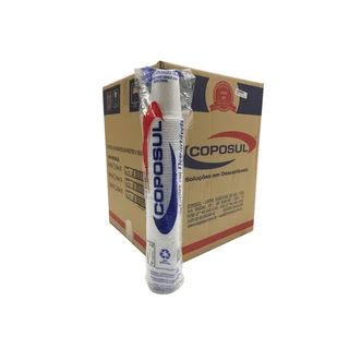 Kit Copo Água Descartável 180mL Caixa C/ 1000 Bom Barato