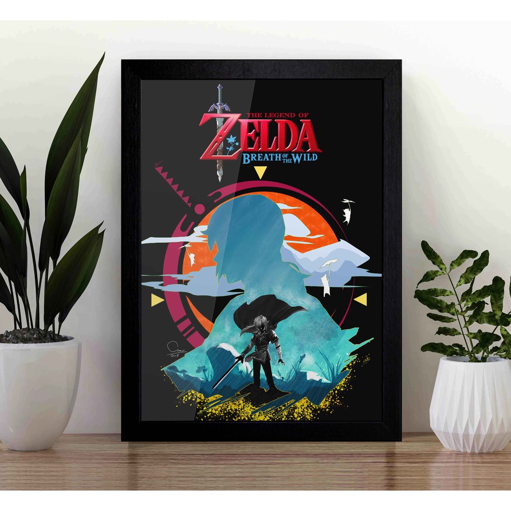 Quadro decorativo Link The Legend of Zelda